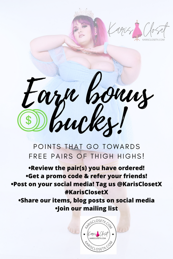 Earn bonus bucks!
