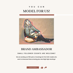 We are seeking models for our stockings!