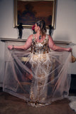 Plus Size Royal Red Carpet Elegant Dress