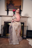 Plus Size Royal Red Carpet Elegant Dress